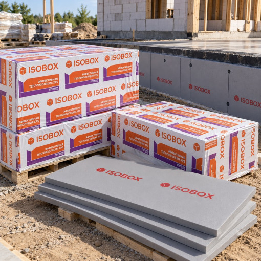 Пенополистирол 150 XPS Изобокс 1180х580х50 мм