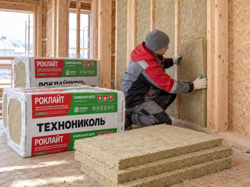 Утеплитель ТехноНИКОЛЬ Роклайт 1200х600х50 мм