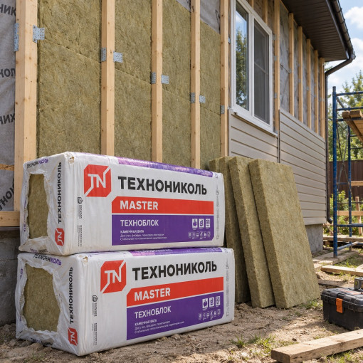 Утеплитель ТехноНИКОЛЬ ТехноБЛОК Стандарт 1200х600х100 мм (0,432 м3)