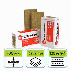 Утеплитель ТехноНИКОЛЬ Техноруф Н30 1200х600х100 мм