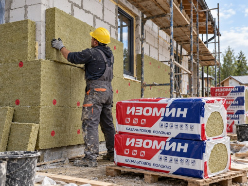 Утеплитель Изомин Фасад 15 1000х500х50 мм