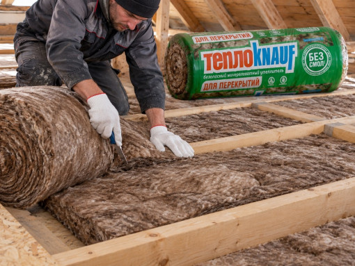 Утеплитель ТеплоKnauf TR 040 для перекрытий 7380х1220х50х2 мм
