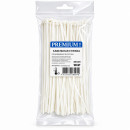 Хомут-стяжка нейлоновая 3,6х150 мм белая 100 шт РФ