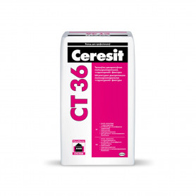 Штукатурка Ceresit СТ 36 "Структурная" под окраску 25 кг
