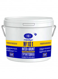 Грунтовка Inter-grunt Тайфун Мастер №101 15 кг