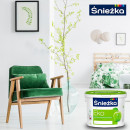 Краска Sniezka Эко белая матовая 10 л