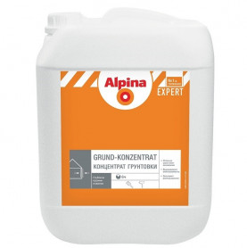 Грунтовка Alpina EXPERT Grund-Konzentrat (от 1:4 до 1:9) 10 л