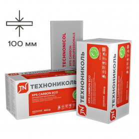 Пенополистирол ТехноНИКОЛЬ Carbon Eco ТВ 1180х580х100 мм
