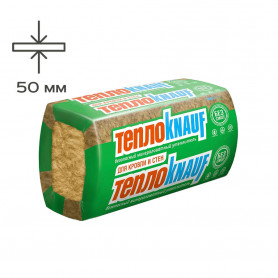 Утеплитель ТеплоКнауф для коттеджа TS 037 Aquastatik 1230х610х50 мм