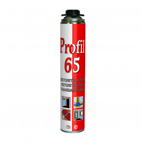 Пена монтажная профессиональная Soudal Profil 65 820 мл 1