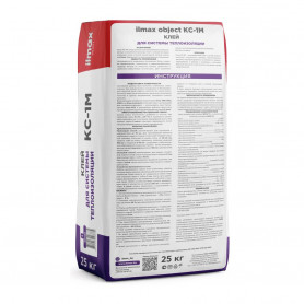 Клей для теплоизоляции ilmax КС-1М 25 кг