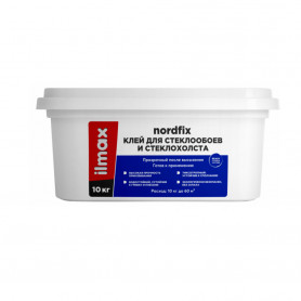 Клей для стеклообоев ilmax ready nordfix 10 кг