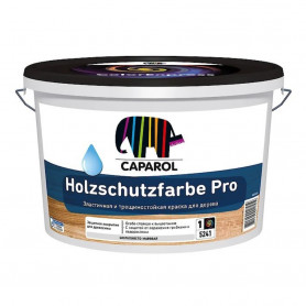 Краска Caparol Holzschutzfarbe Pro База 1 белая 9 л