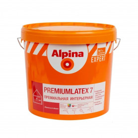 Краска Alpina EXPERT Premiumlatex 7 База 3 прозрачная 9,4 л