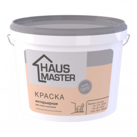 Краска MAV Haus Master интерьерная белая матовая 13,2 л