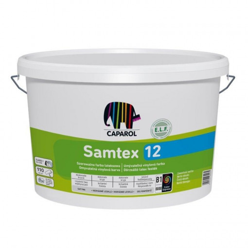 Краска Caparol Samtex 12 База 1 белая 1,25 л