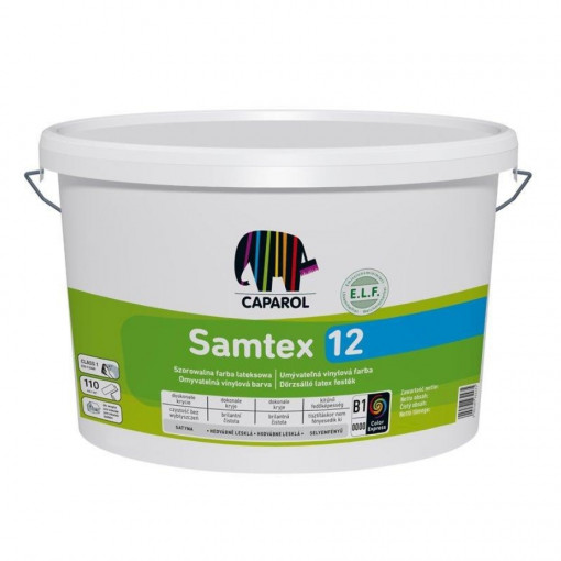 Краска Caparol Samtex 12 База 1 белая 2,5 л