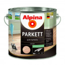 Лак для паркета Alpina Parkett прозрачный шелковисто-матовый 2,5 л