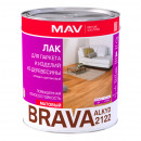 Лак MAV BRAVA ALKYD 2122 матовый прозрачный 3 л