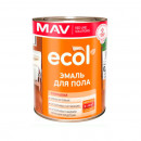 Эмаль ECOL MAV ПФ-266 желто-коричневая 1 л для пола