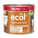 Эмаль ECOL MAV ПФ-266 медно-коричневая 2,4 л для пола