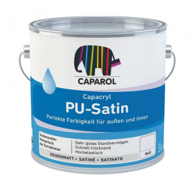 Эмаль Caparol Capacryl PU-Satin прозрачная 2,4 л