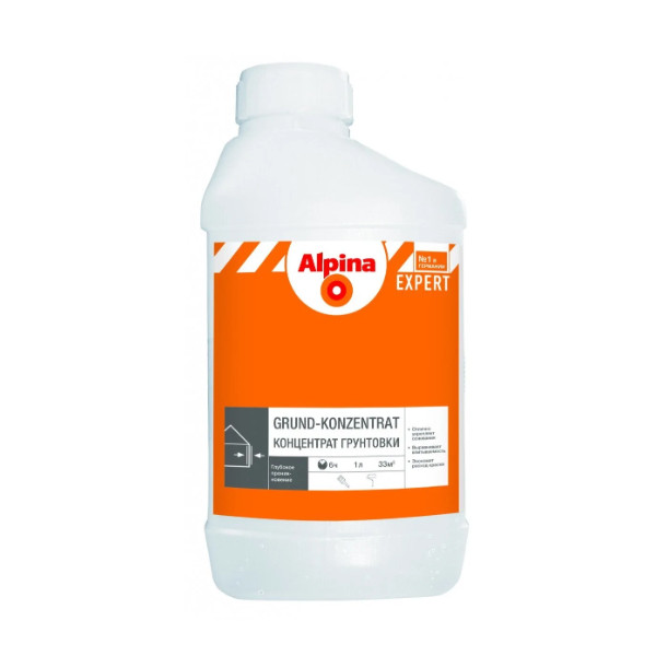 Грунтовка Alpina EXPERT Grund-Konzentrat (от 1:4 до 1:9) 1 л