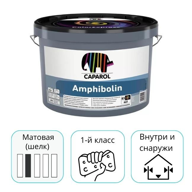Краска Caparol Amphibolin E.L.F База 3 прозрачная 1,175 л