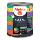 Эмаль Alpina АКВА шелковисто-матовая База 1 белая 2,5 л