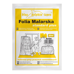 Пленка укрывная BLUE DOLPHIN Standard Plus CF-250 4х5 м 12 мкм