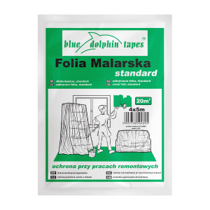 Пленка укрывная BLUE DOLPHIN Standard CF-4 4х5 м 4,5 мкм