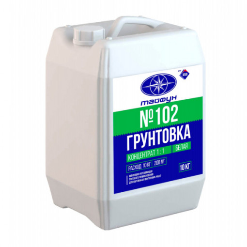 Грунтовка-концентрат Тайфун Мастер №102 (1:1) 10 кг