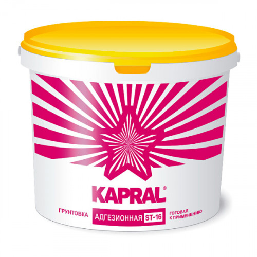 Грунтовка адгезионная Kapral ST-16 белая 7,5 кг