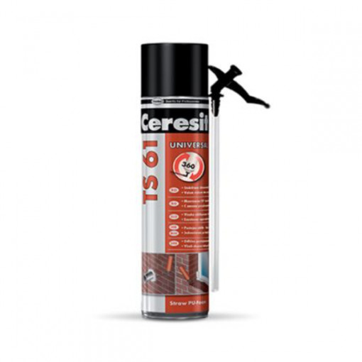 Пена монтажная бытовая Ceresit TS 61 300 мл