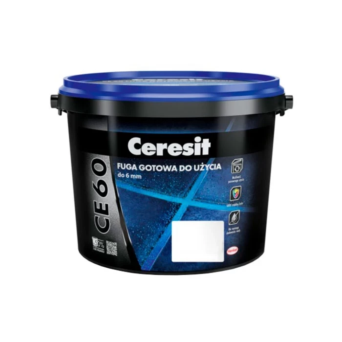 Фуга готовая полимерная Ceresit CE 60 № 43 бежевая 2 кг