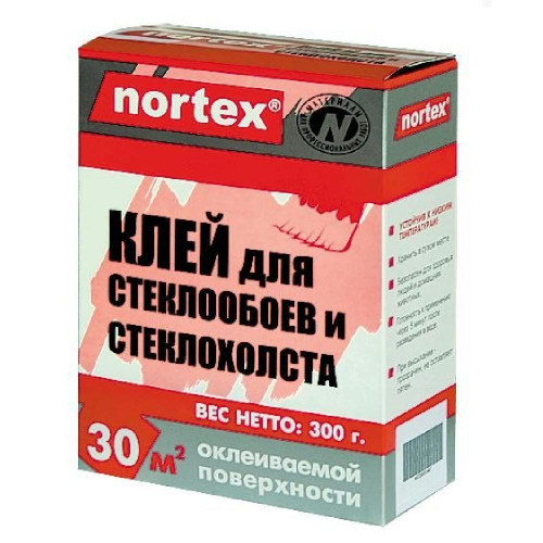 Клей для стеклообоев и стеклохолста Nortex 0,3 кг