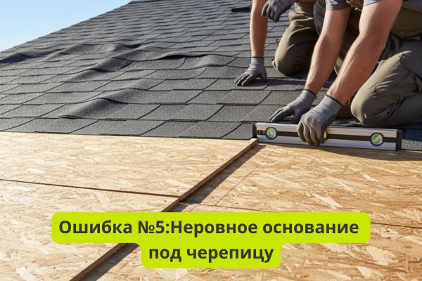 Игнорирование геометрии основания фото