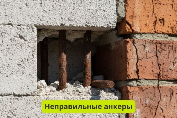 Неправильные анкеры фото