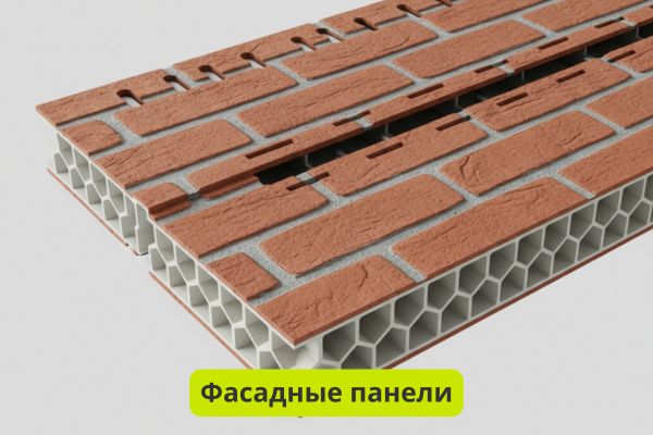 Фасадные панели фото