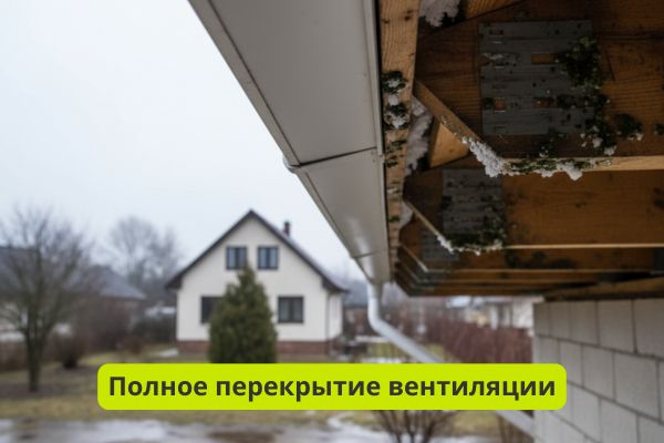 Ошибка 1 полное перекрытие вентиляции при установке софитов фото