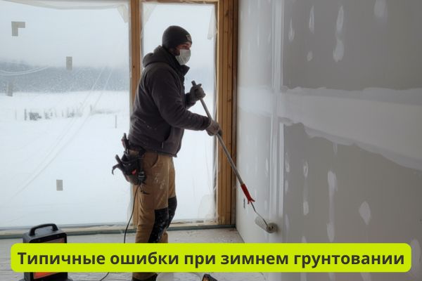 Типичные ошибки при работе с грунтовкой фото