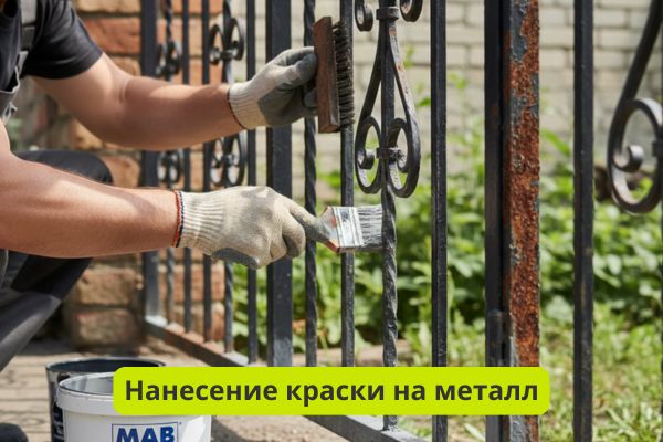 Краска по ржавчине МАВ фото