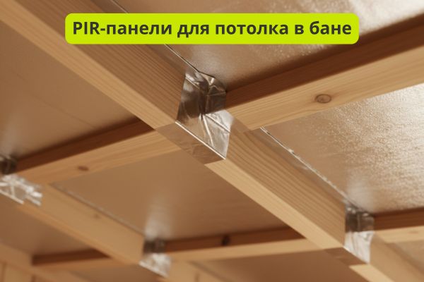 ПИР панели для потолока фото