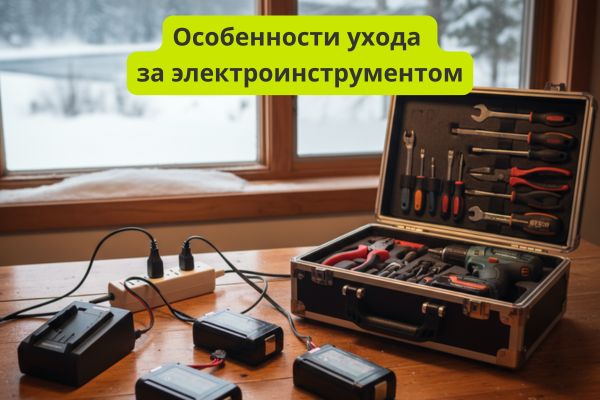 Особенности ухода за электроинструментом фото