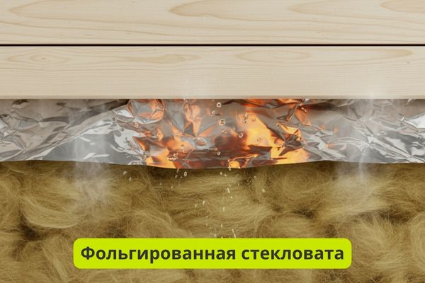 Фольгированная стекловата фото