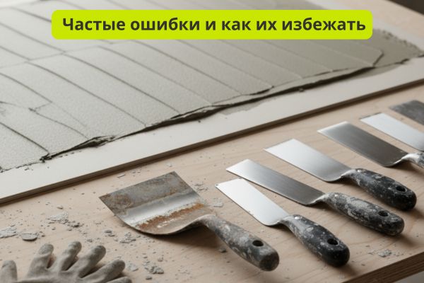 Частые ошибки при выборе материала и как их избежать фото