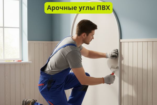 Арочные углы ПВХ фото