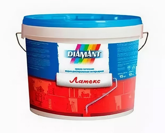 Краска Диамант фото Латекс