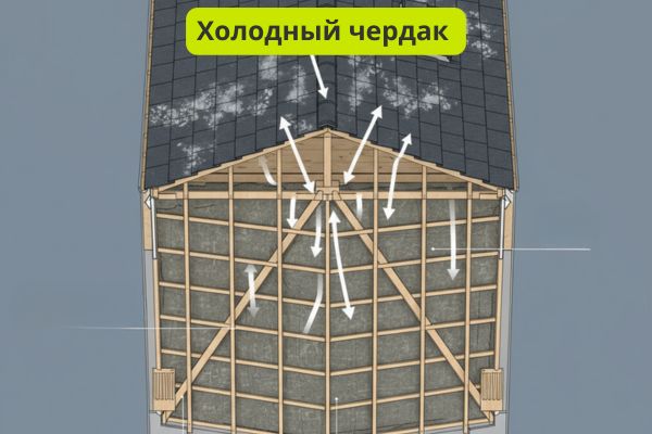 Холодный чердак фото