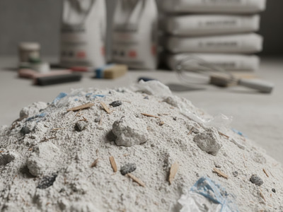 Посторонние включения в штукатурке фото